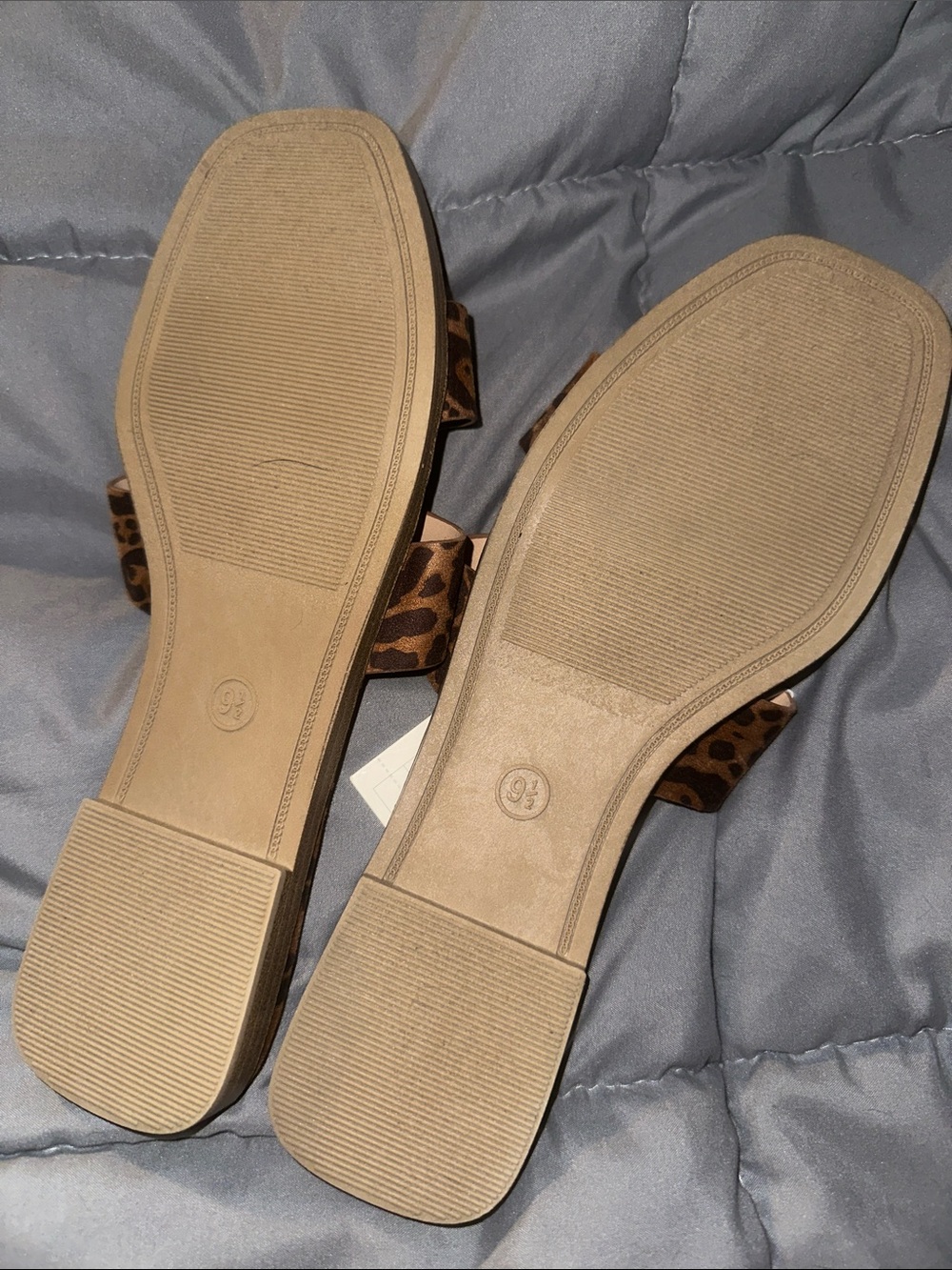 a new day Leopard-Print Slide Mules in Brown and Black - Picture 3 of 3